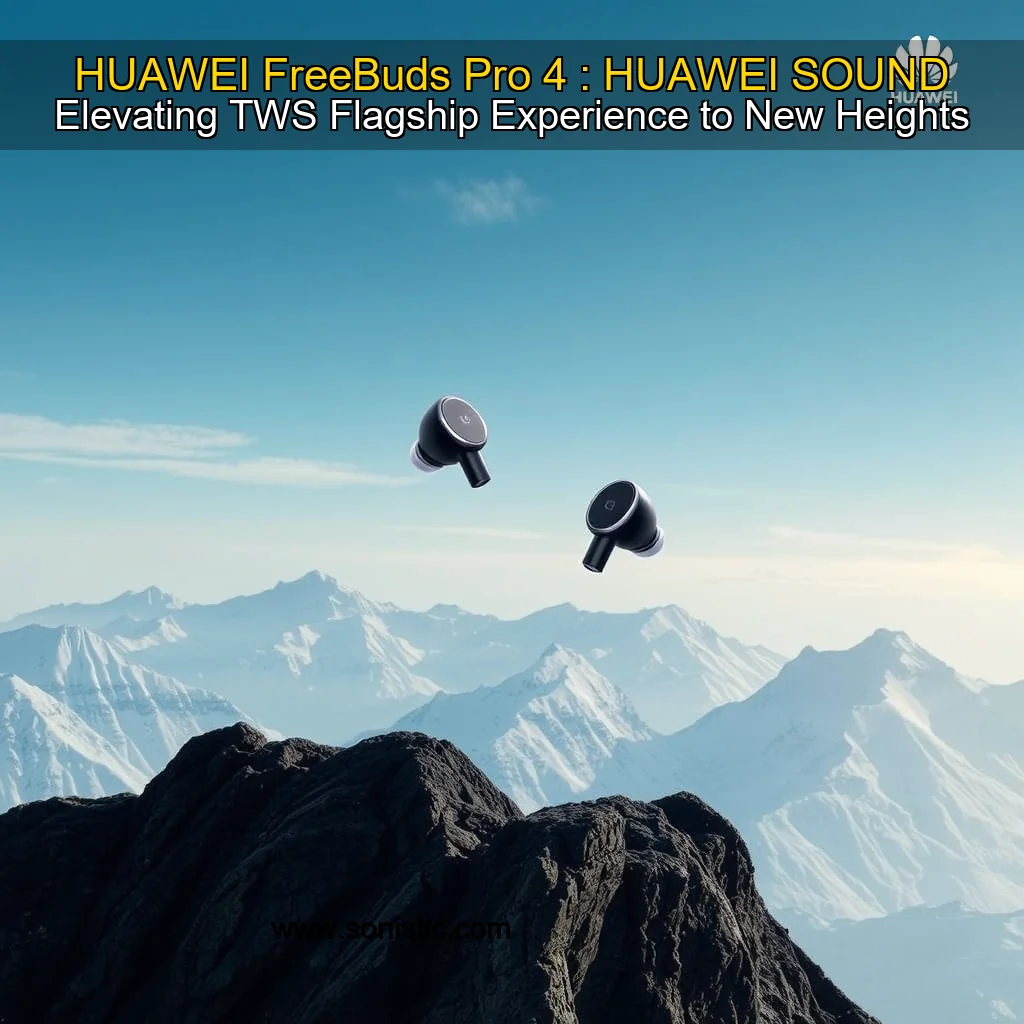You are currently viewing HUAWEI FreeBuds Pro 4 : HUAWEI SOUND Elevating TWS Flagship Experience to New Heights