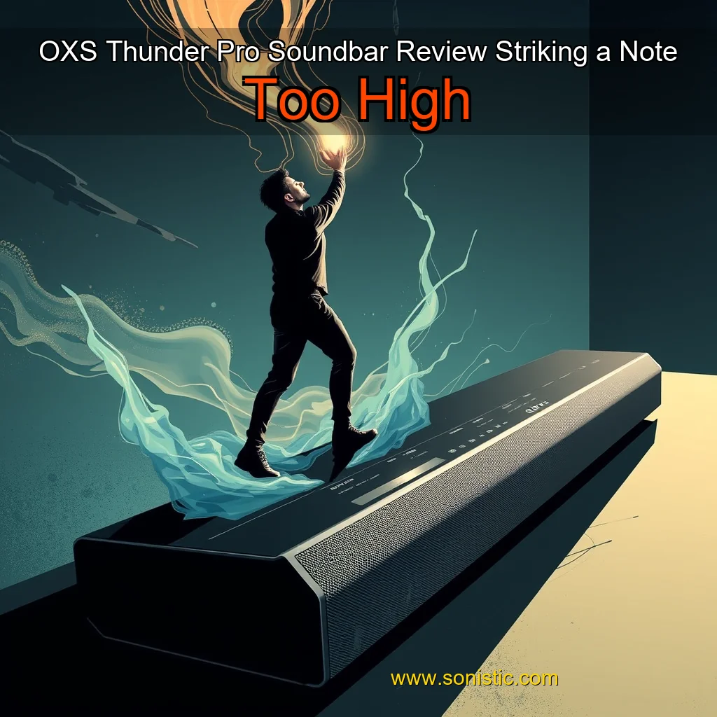 You are currently viewing OXS Thunder Pro  Soundbar Review  Striking a Note Too High