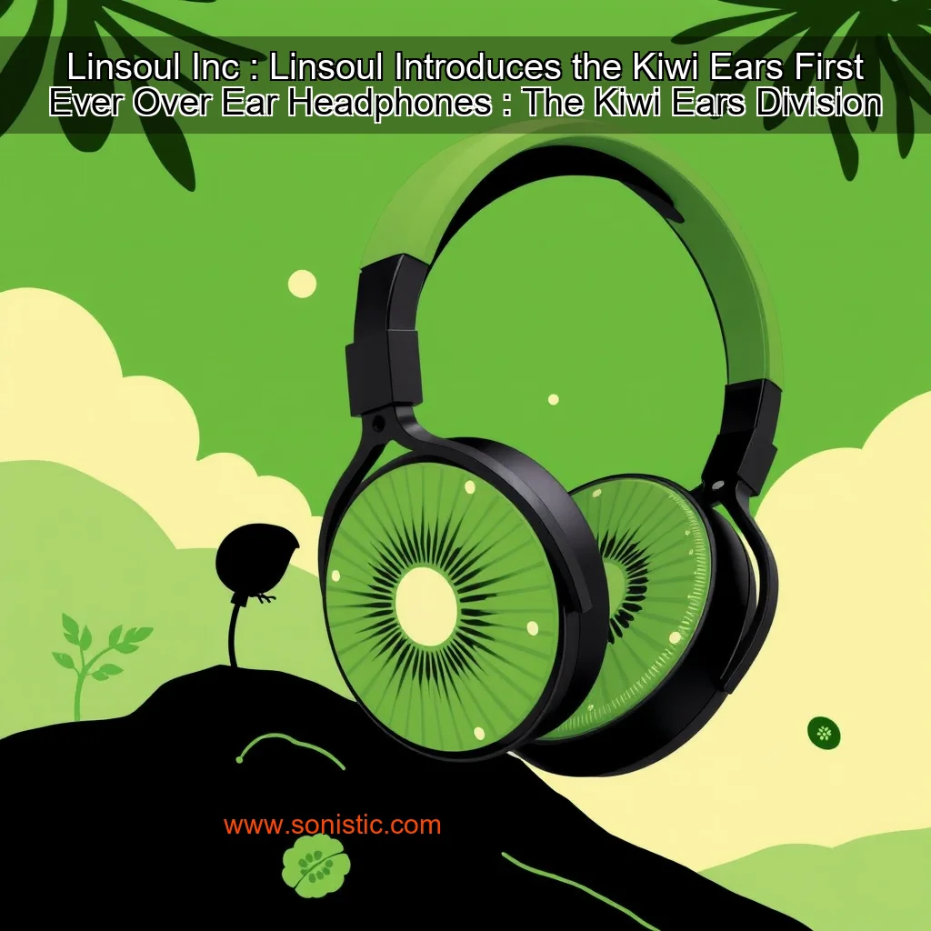 You are currently viewing Linsoul Inc : Linsoul Introduces the Kiwi Ears First  Ever Over  Ear Headphones : The Kiwi Ears Division