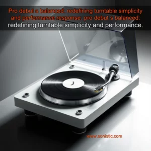 Read more about the article Pro debut s balanced: redefining turntable simplicity and performance


 response: pro debut s balanced: redefining turntable simplicity and performance.