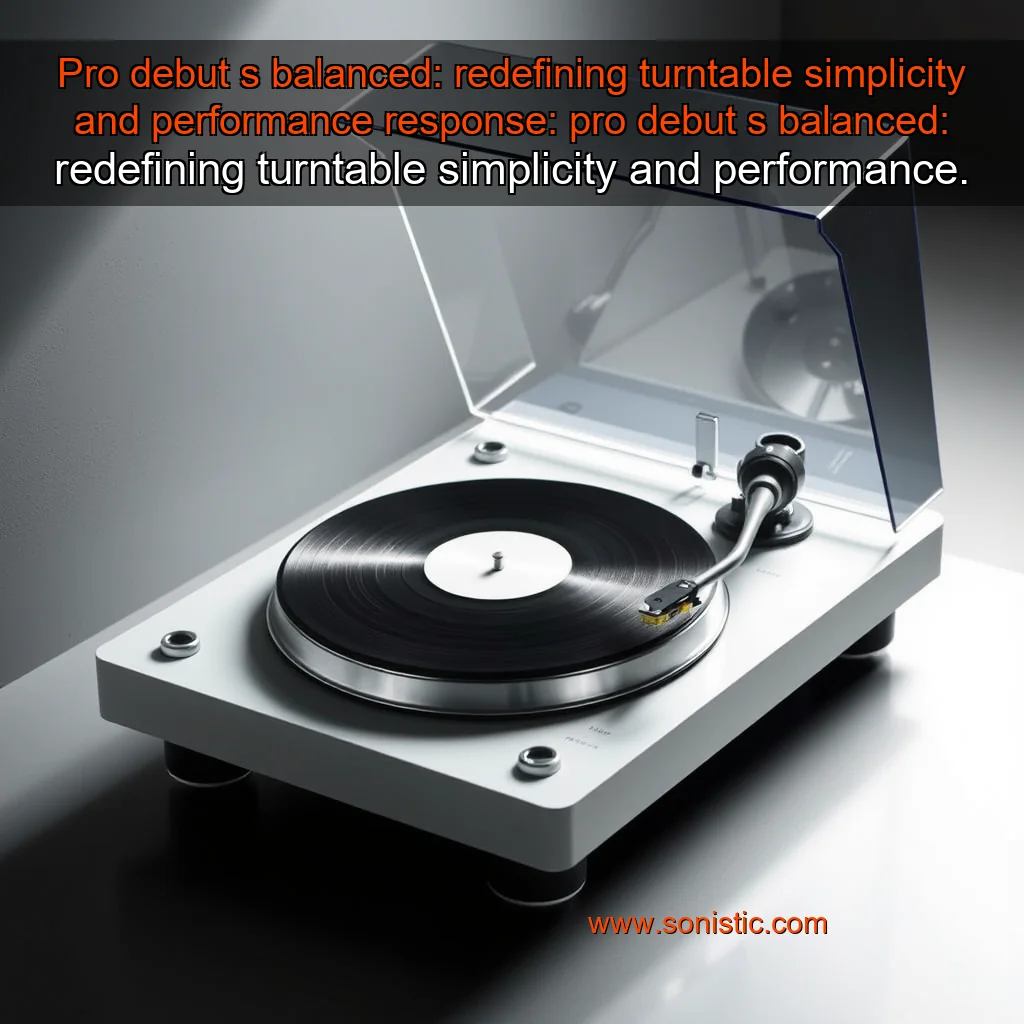 You are currently viewing Pro debut s balanced: redefining turntable simplicity and performance


 response: pro debut s balanced: redefining turntable simplicity and performance.