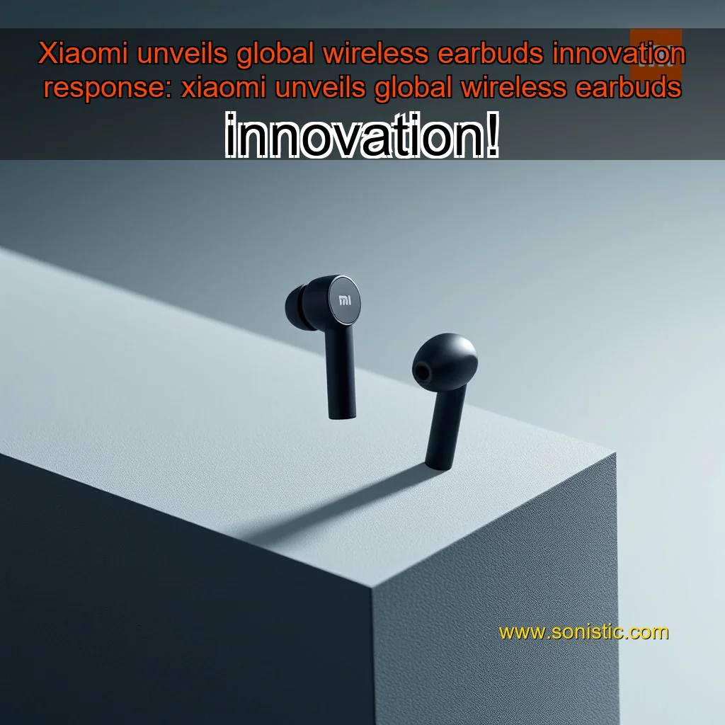 You are currently viewing Xiaomi unveils global wireless earbuds innovation


 response: xiaomi unveils global wireless earbuds innovation!