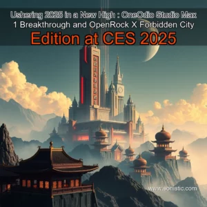 Read more about the article Ushering 2025 in a New High : OneOdio Studio Max 1 Breakthrough and OpenRock X Forbidden City Edition at CES 2025