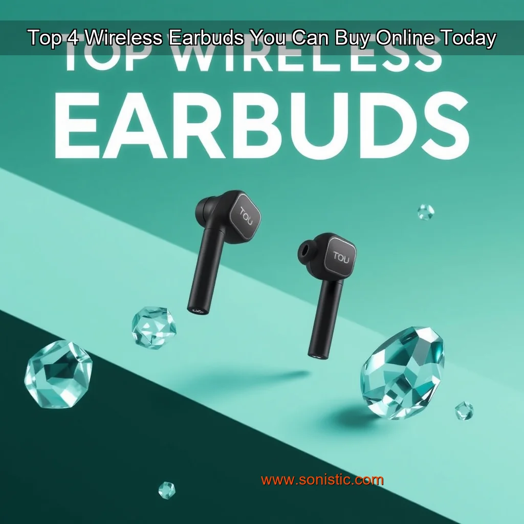 You are currently viewing Top 4 Wireless Earbuds You Can Buy Online Today