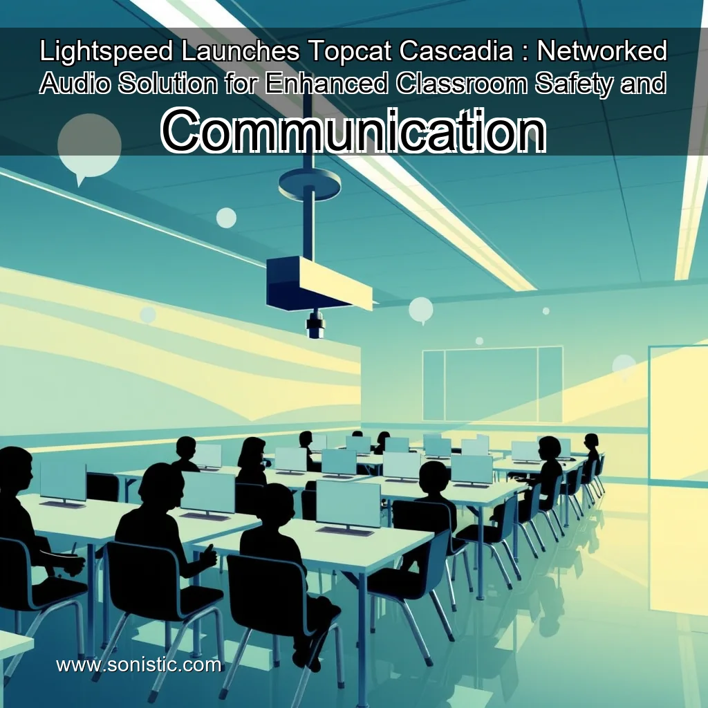 You are currently viewing Lightspeed Launches Topcat Cascadia : Networked Audio Solution for Enhanced Classroom Safety and Communication