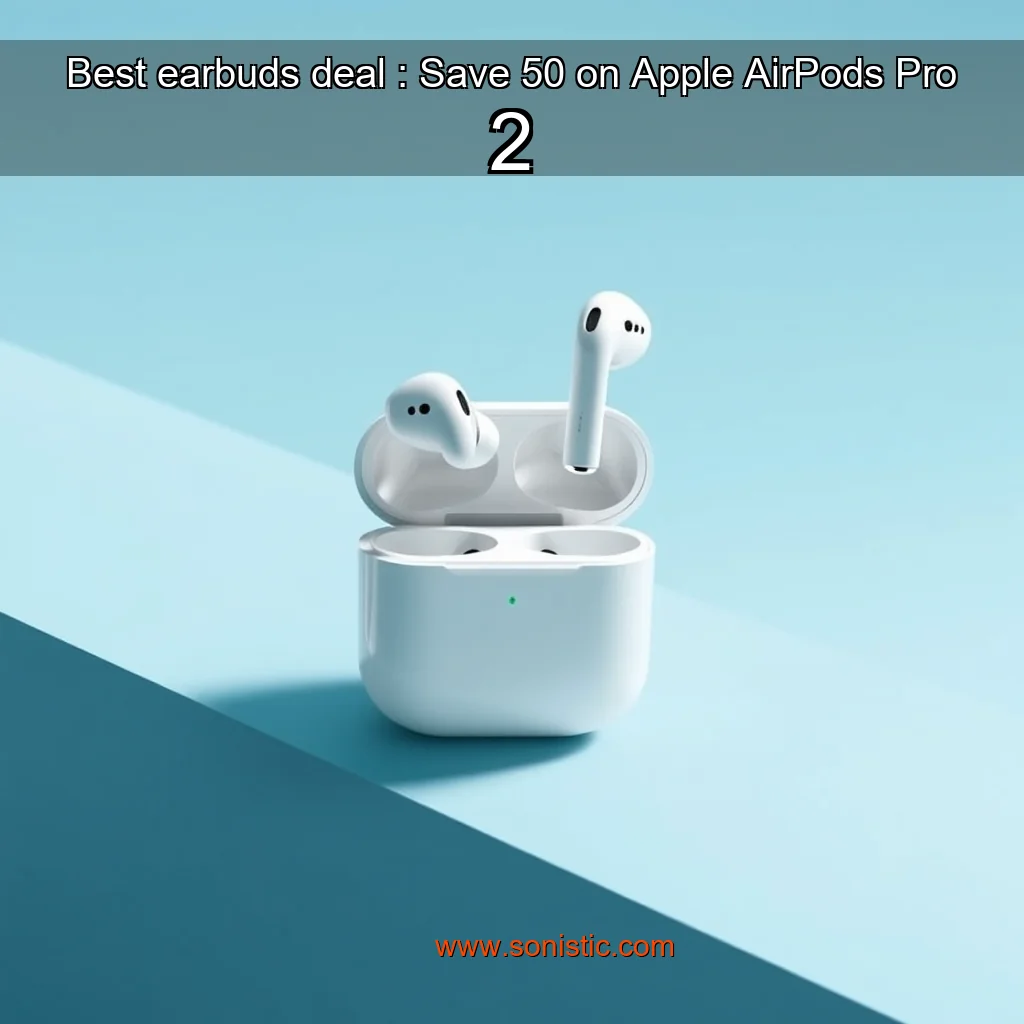You are currently viewing Best earbuds deal : Save 50 on Apple AirPods Pro 2