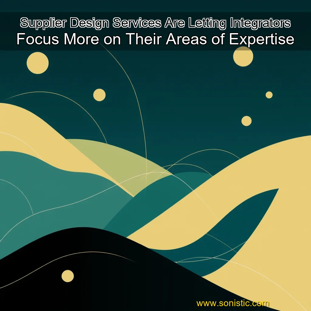 You are currently viewing Supplier Design Services Are Letting Integrators Focus More on Their Areas of Expertise