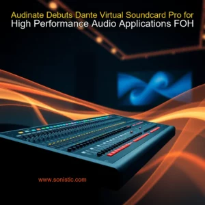 Read more about the article Audinate Debuts Dante Virtual Soundcard Pro for High  Performance Audio Applications  FOH