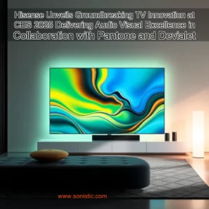 Read more about the article Hisense Unveils Groundbreaking TV Innovation at CES 2025 Delivering Audio  Visual Excellence in Collaboration with Pantone and Devialet