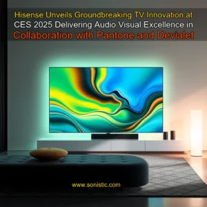 Read more about the article Hisense Unveils Groundbreaking TV Innovation at CES 2025 Delivering Audio  Visual Excellence in Collaboration with Pantone and Devialet