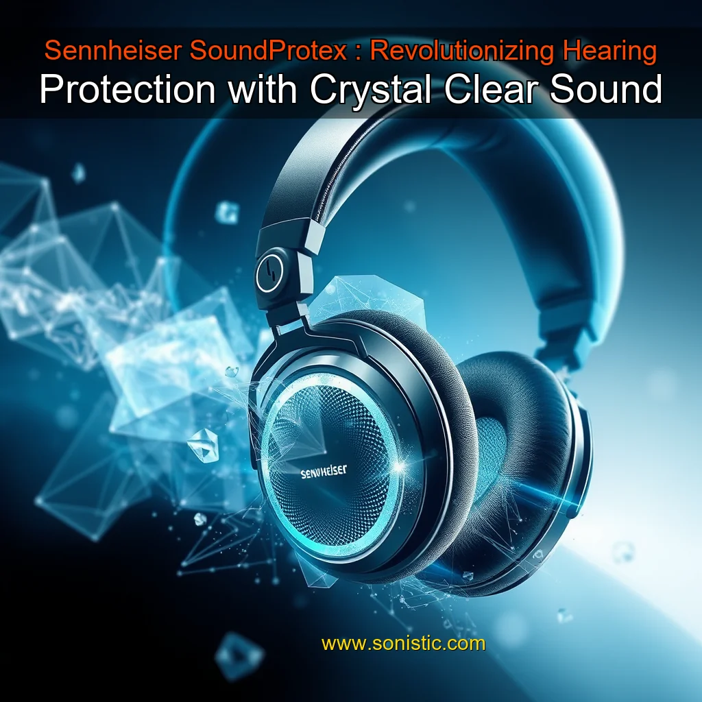 You are currently viewing Sennheiser SoundProtex : Revolutionizing Hearing Protection with Crystal  Clear Sound