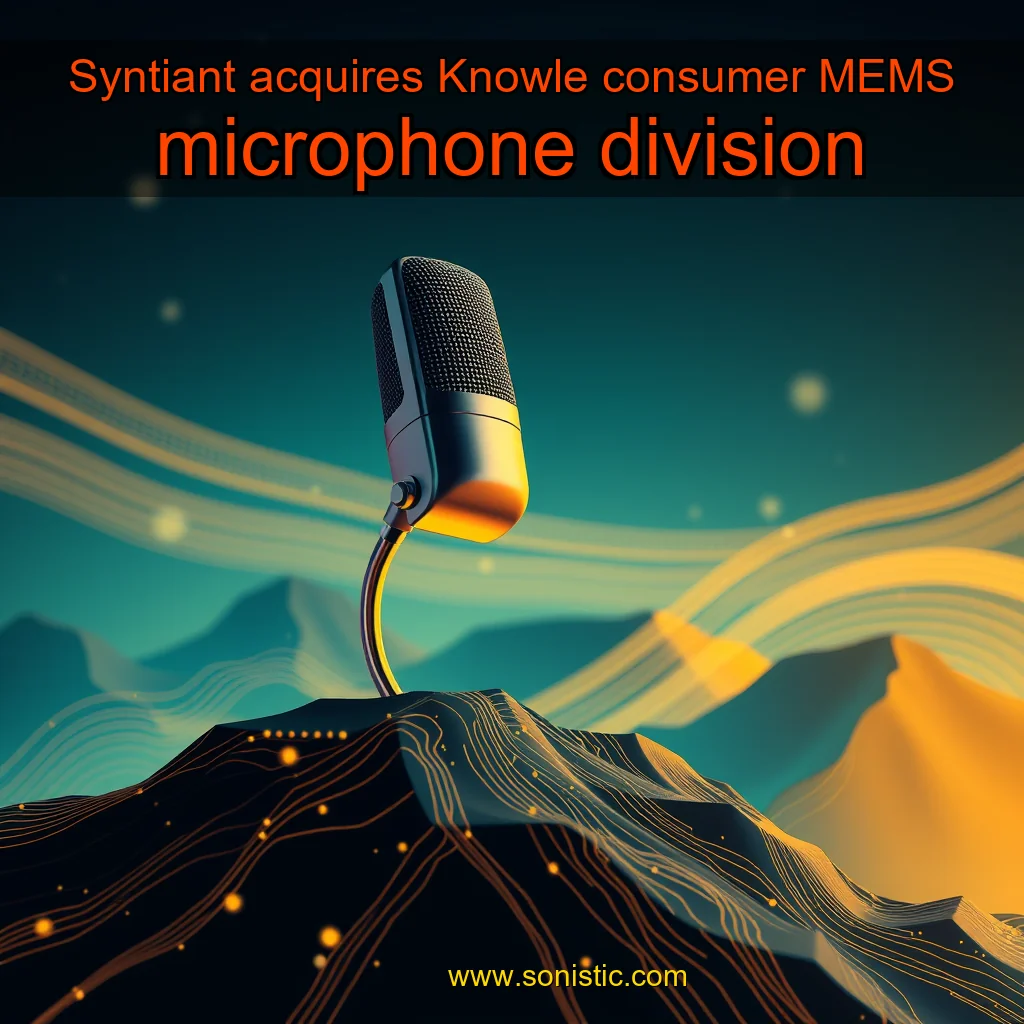 You are currently viewing Syntiant acquires Knowle consumer MEMS microphone division
