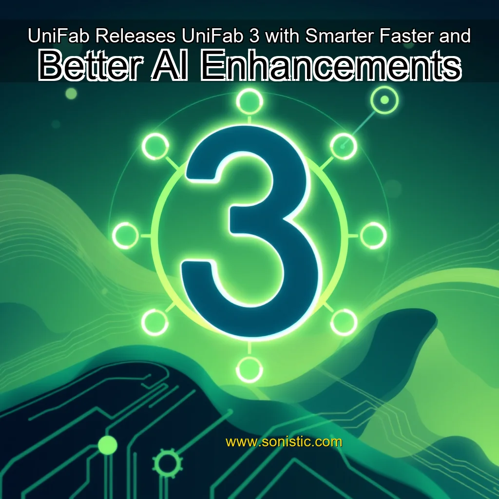 You are currently viewing UniFab Releases UniFab 3 with Smarter  Faster  and Better AI Enhancements