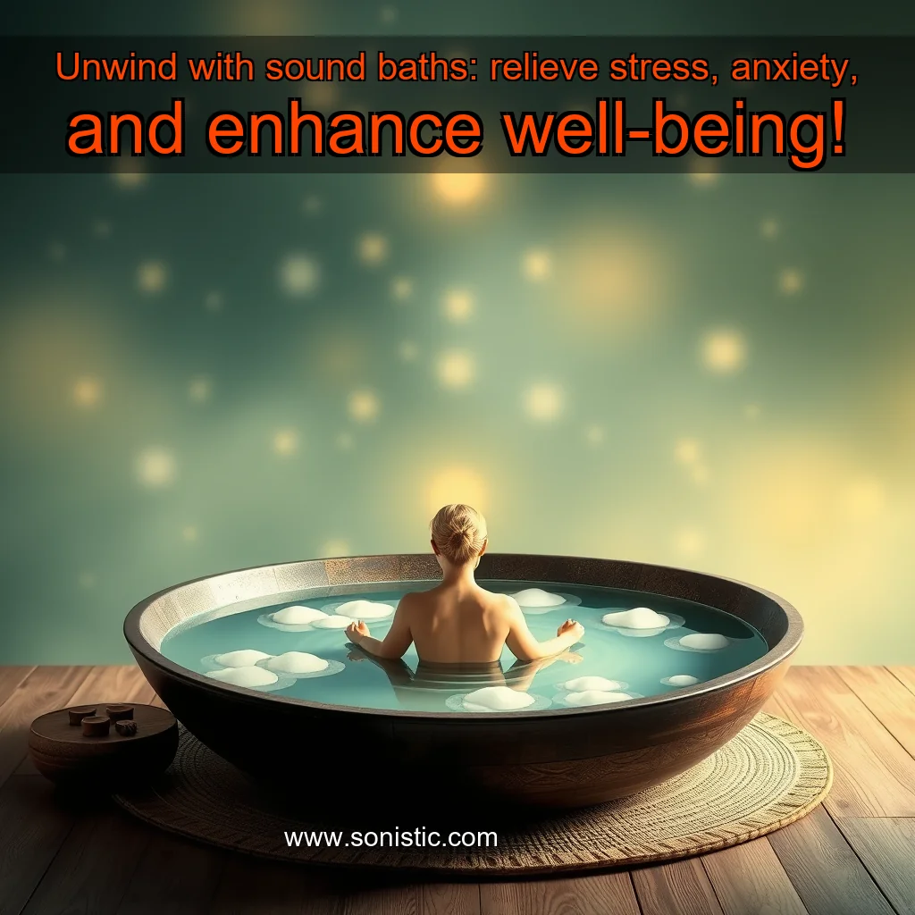You are currently viewing Unwind with sound baths: relieve stress, anxiety, and enhance well-being!