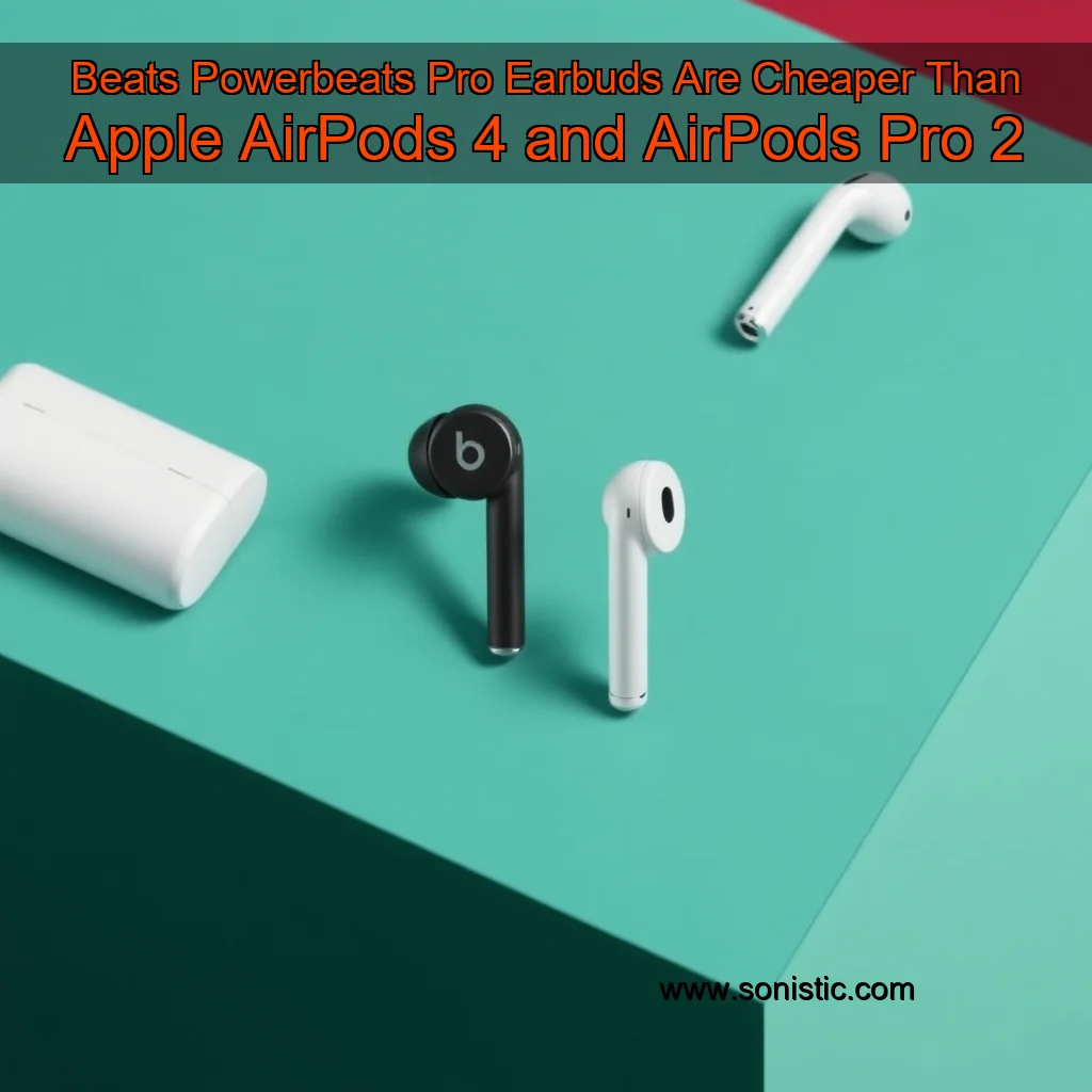 You are currently viewing Beats Powerbeats Pro Earbuds Are Cheaper Than Apple AirPods 4 and AirPods Pro 2