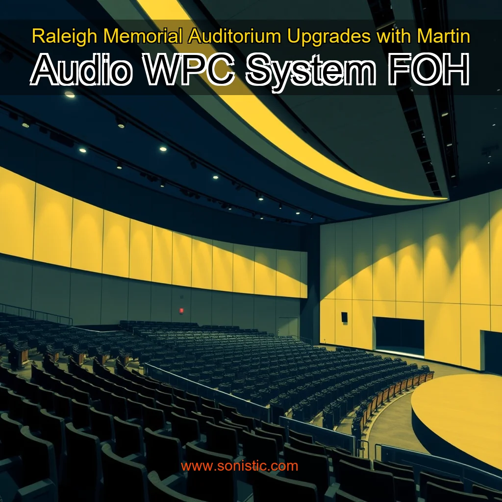You are currently viewing Raleigh Memorial Auditorium Upgrades with Martin Audio WPC System  FOH