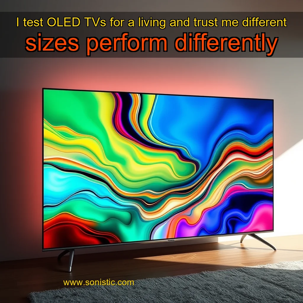 You are currently viewing I test OLED TVs for a living  and trust me  different sizes perform differently
