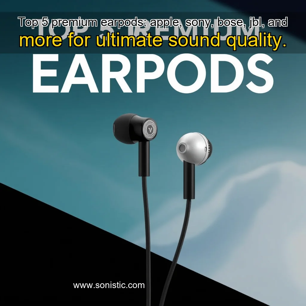 You are currently viewing Top 5 premium earpods: apple, sony, bose, jbl, and more for ultimate sound quality.
