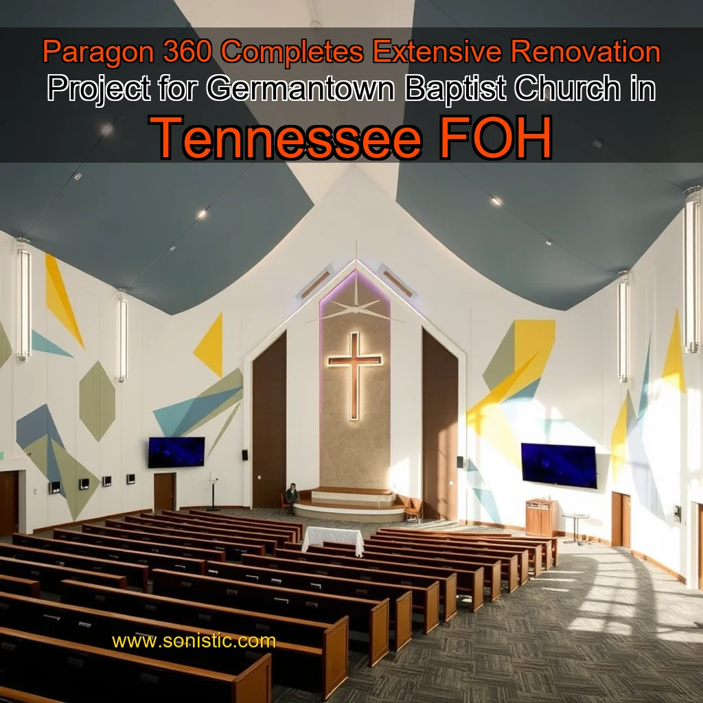 Read more about the article Paragon 360 Completes Extensive Renovation Project for Germantown Baptist Church in Tennessee  FOH