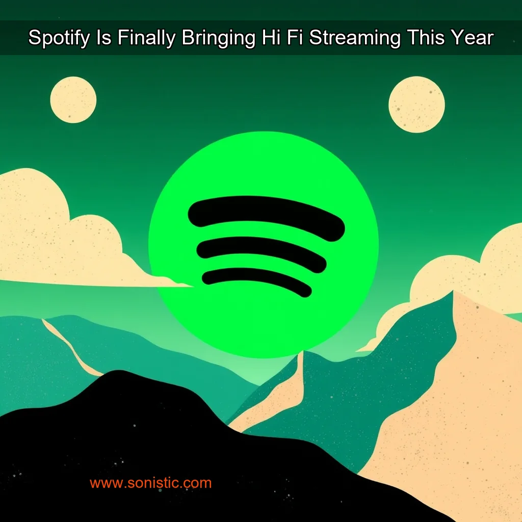 You are currently viewing Spotify Is Finally Bringing Hi  Fi Streaming This Year