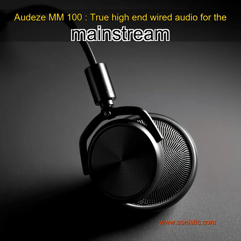 You are currently viewing Audeze MM  100 : True high  end wired audio for the mainstream