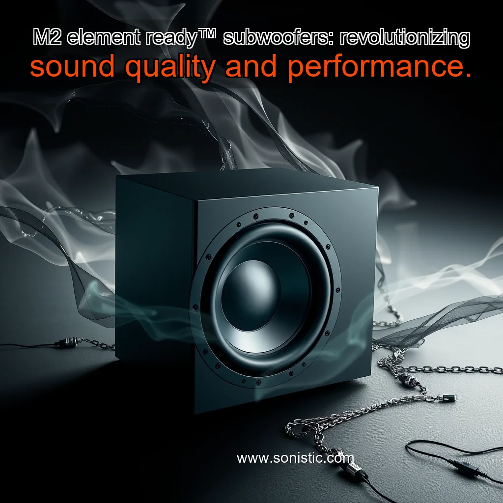 You are currently viewing M2 element ready™ subwoofers: revolutionizing sound quality and performance.