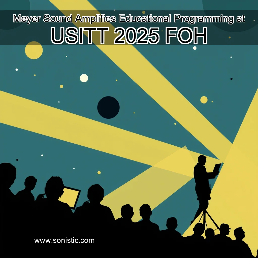 Read more about the article Meyer Sound Amplifies Educational Programming at USITT 2025  FOH