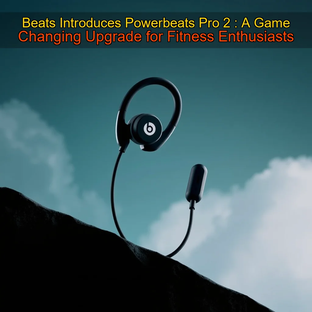 You are currently viewing Beats Introduces Powerbeats Pro 2 : A Game  Changing Upgrade for Fitness Enthusiasts