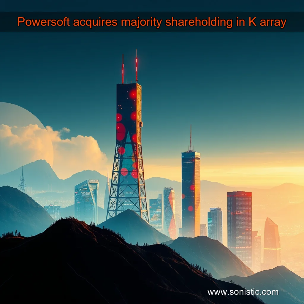 Read more about the article Powersoft acquires majority shareholding in K  array