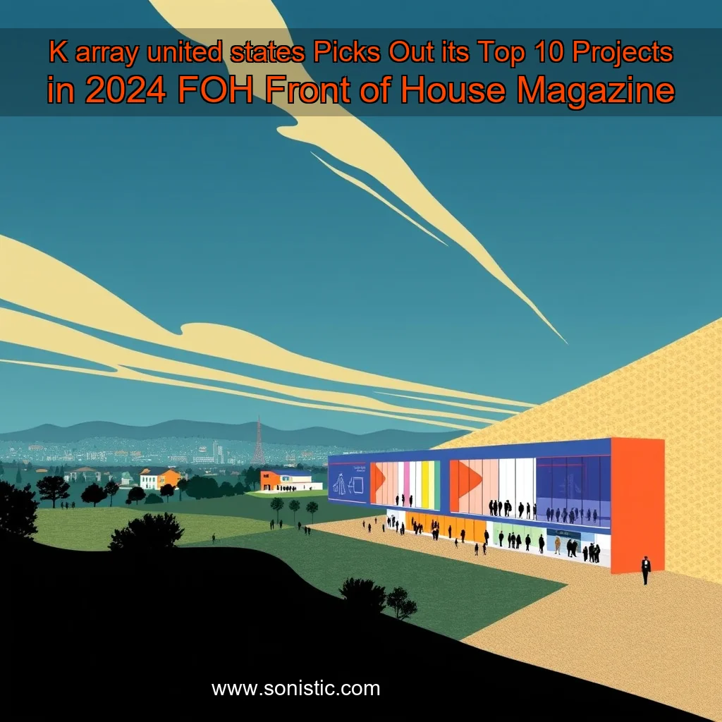 You are currently viewing K  array united states Picks Out its Top 10 Projects in 2024  FOH  Front of House Magazine