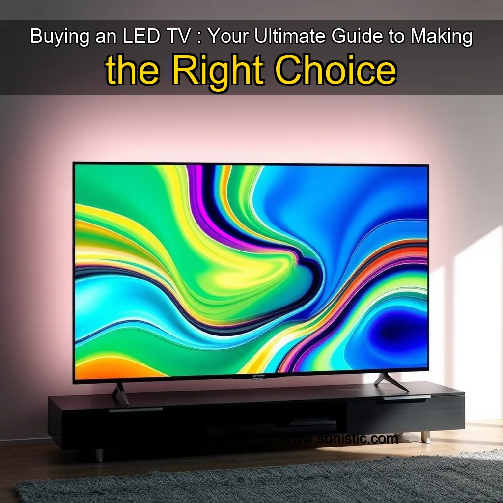 Read more about the article Buying an LED TV : Your Ultimate Guide to Making the Right Choice