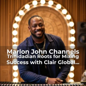 Read more about the article Marlon John Channels Trinidadian Roots for Mixing Success with Clair Global Touring Client  Nicki Minaj  FOH