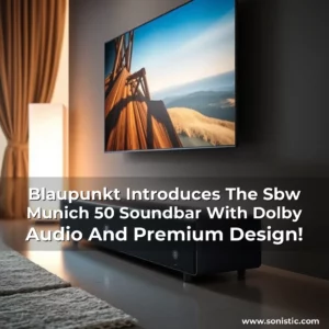 Read more about the article Blaupunkt Introduces The Sbw Munich 50 Soundbar With Dolby Audio And Premium Design!