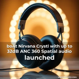 Read more about the article boAt Nirvana Crystl with up to 32dB ANC  360 Spatial audio launched