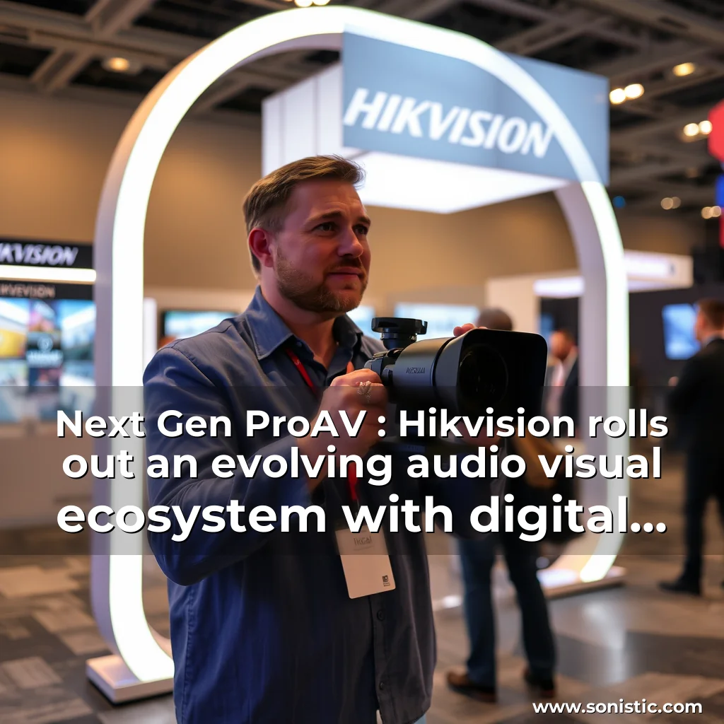 Read more about the article Next  Gen ProAV : Hikvision rolls out an evolving audio  visual ecosystem with digital innovations at ISLE 2025