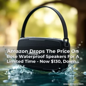 Read more about the article Amazon Drops The Price On Bose Waterproof Speakers For A Limited Time – Now $130, Down From $199!