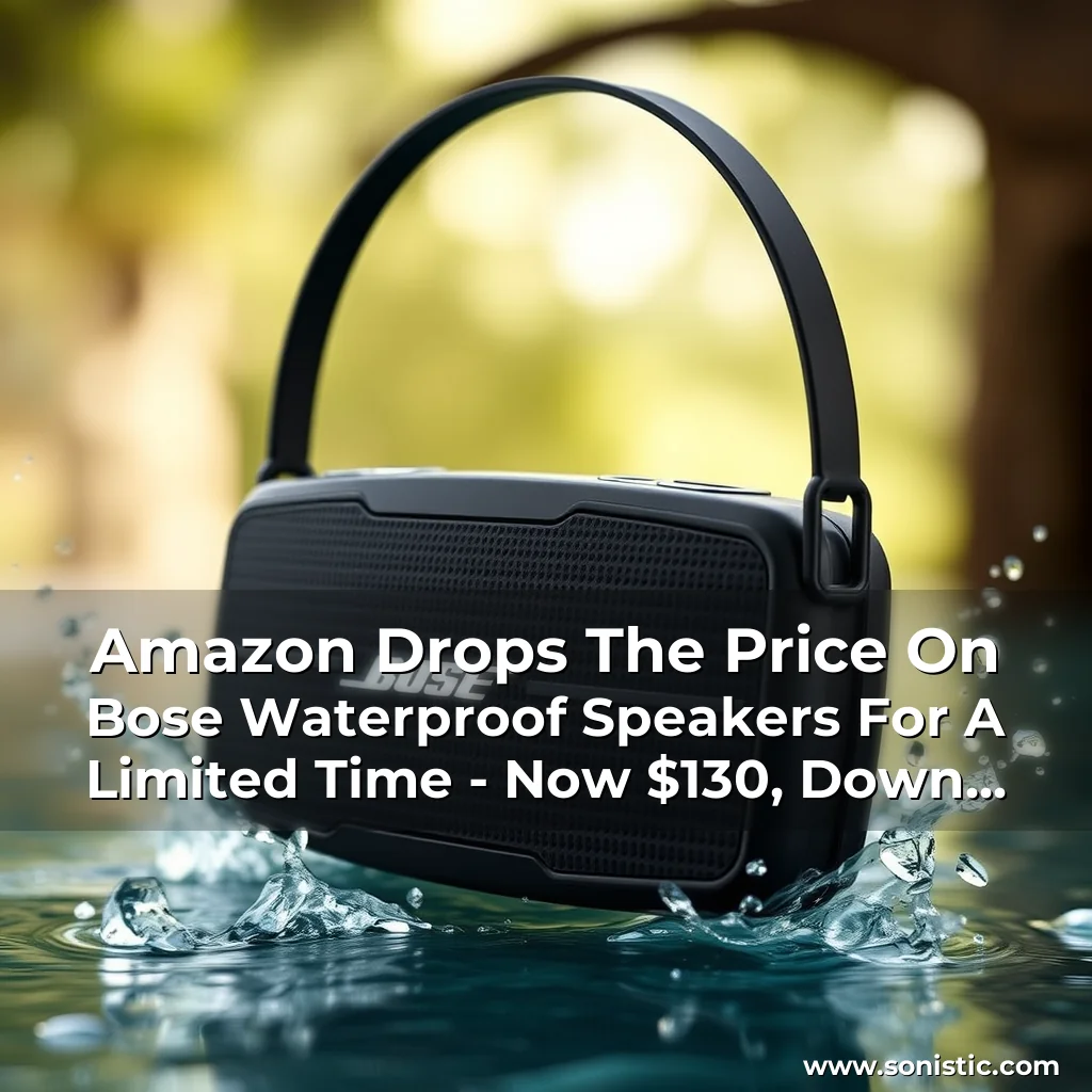 Read more about the article Amazon Drops The Price On Bose Waterproof Speakers For A Limited Time – Now $130, Down From $199!