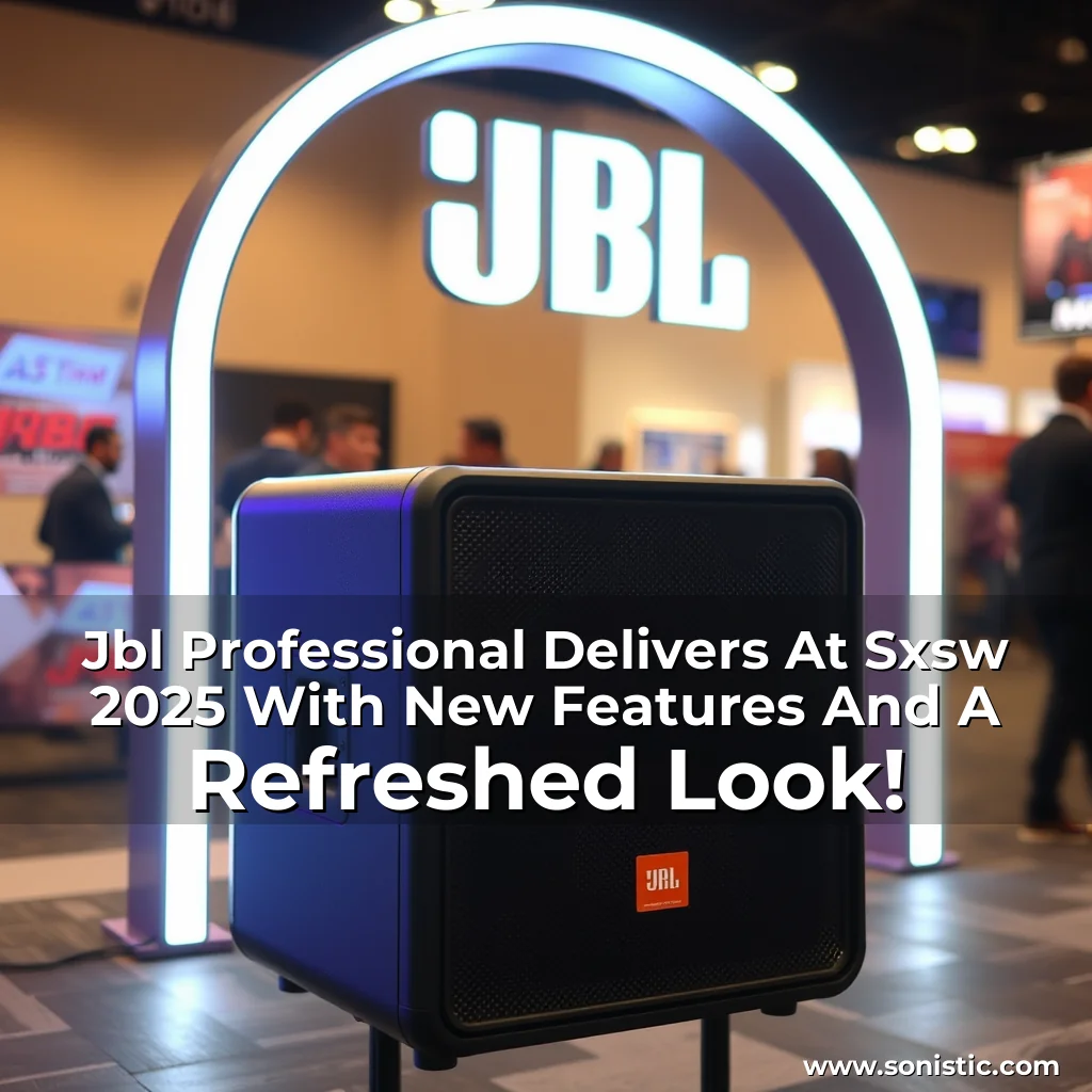 You are currently viewing Jbl Professional Delivers At Sxsw 2025 With New Features And A Refreshed Look!