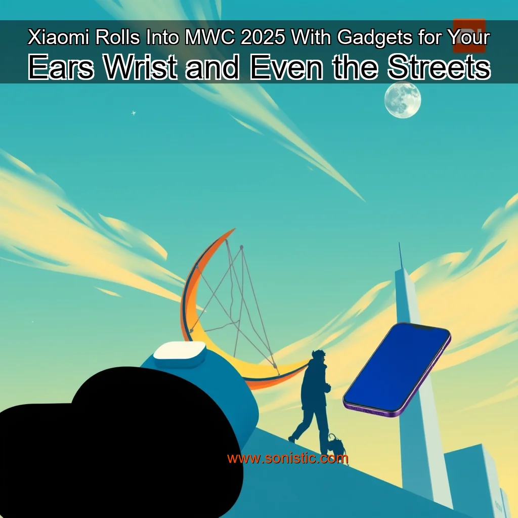 Read more about the article Xiaomi Rolls Into MWC 2025 With Gadgets for Your Ears  Wrist  and Even the Streets