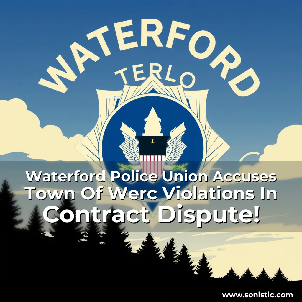 Read more about the article Waterford Police Union Accuses Town Of Werc Violations In Contract Dispute!