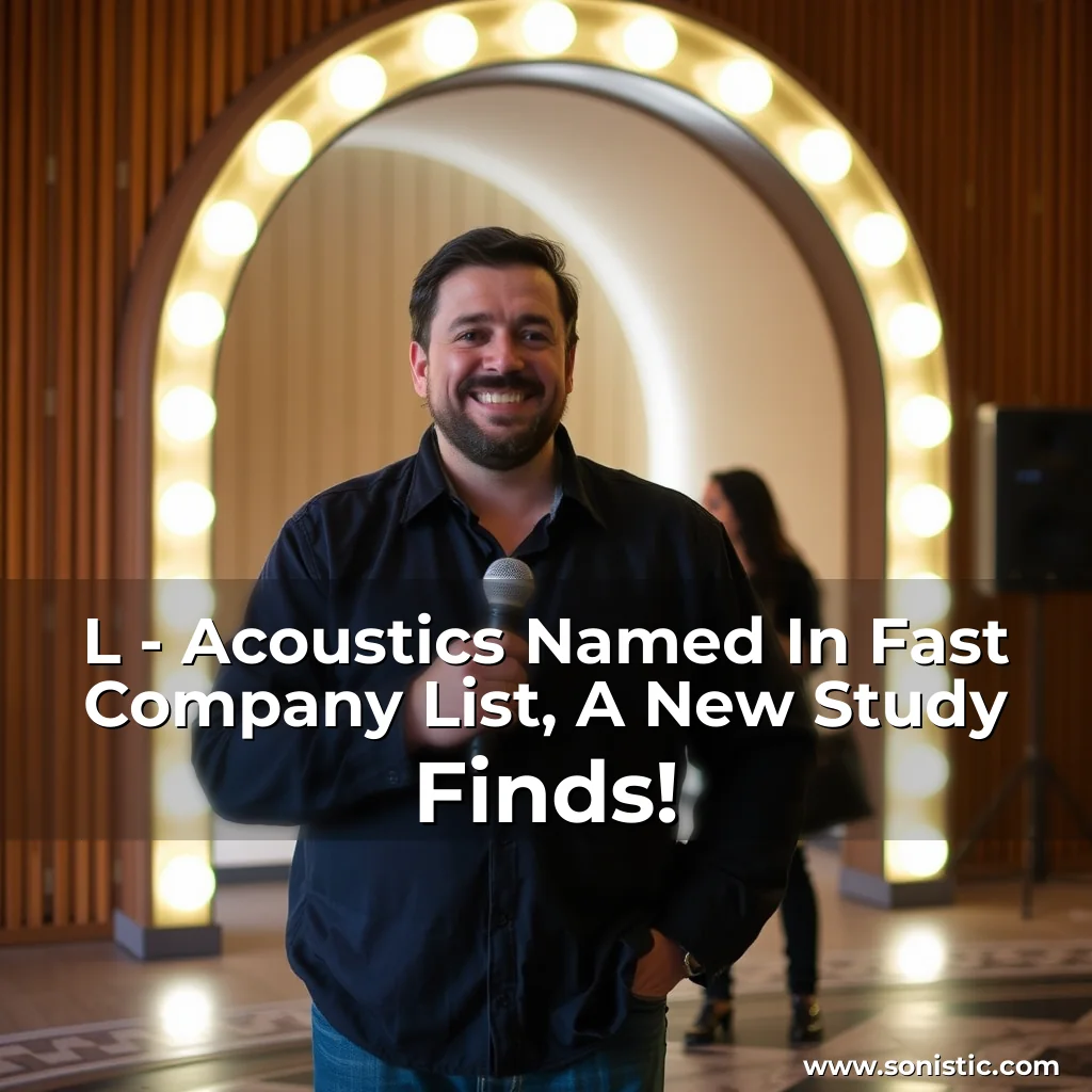 Read more about the article L – Acoustics Named In Fast Company List, A New Study Finds!