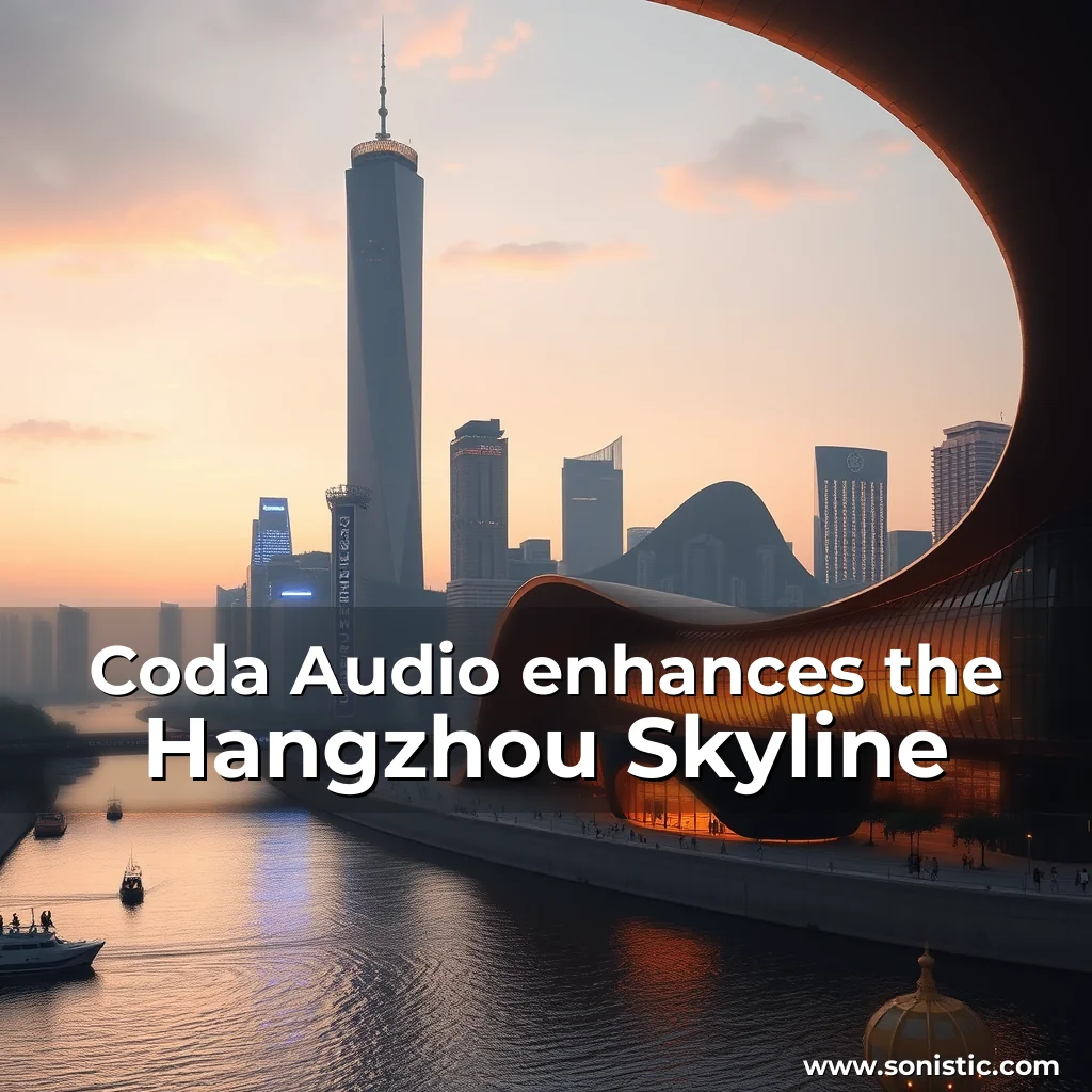 Read more about the article Coda Audio enhances the Hangzhou Skyline