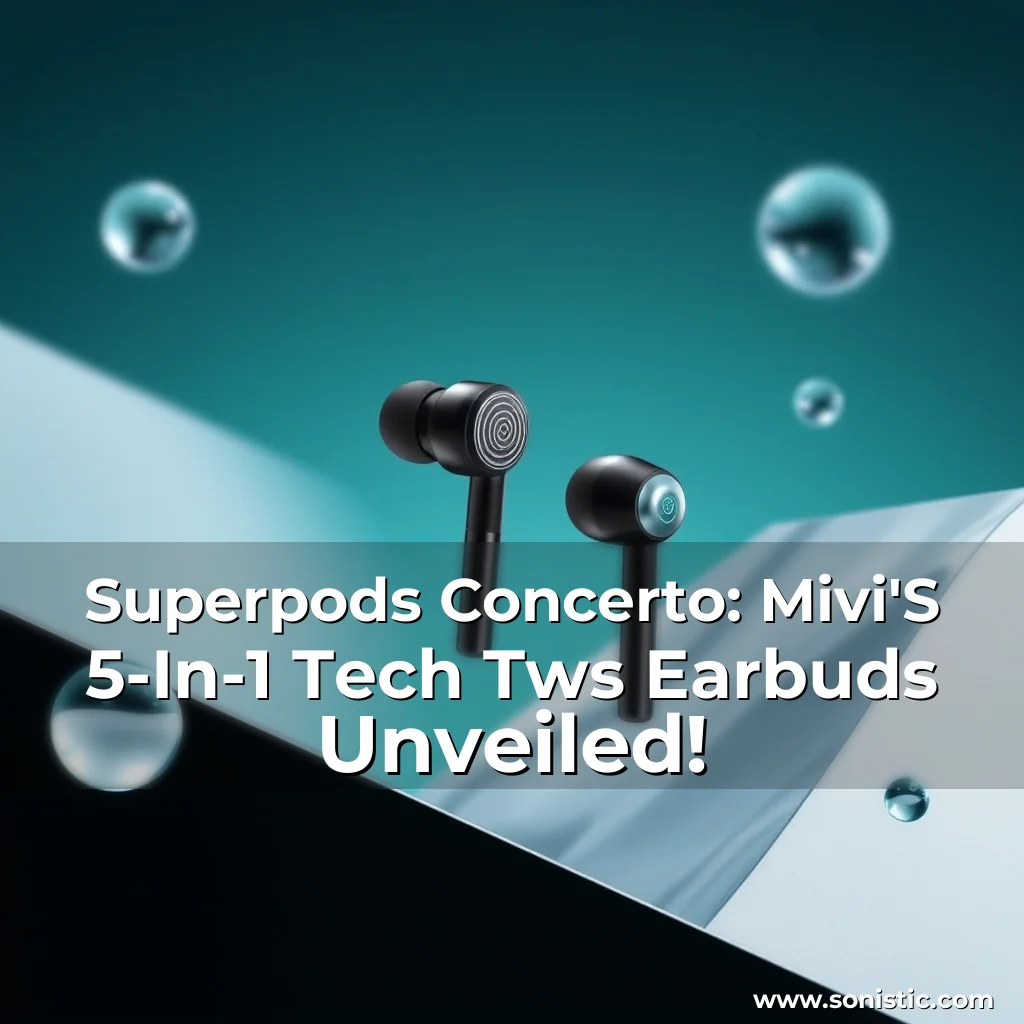 Read more about the article Superpods Concerto: Mivi’S 5-In-1 Tech Tws Earbuds Unveiled!