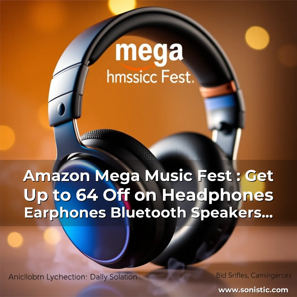 Read more about the article Amazon Mega Music Fest : Get Up to 64  Off on Headphones  Earphones  Bluetooth Speakers  and More
