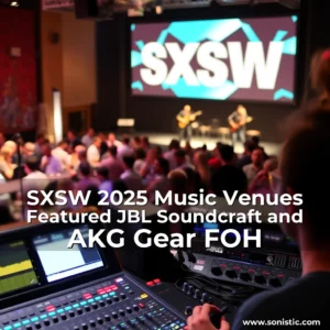 Read more about the article SXSW 2025 Music Venues Featured JBL  Soundcraft and AKG Gear  FOH