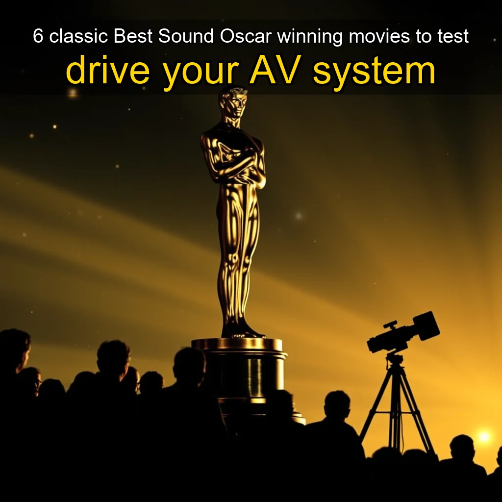 You are currently viewing 6 classic Best Sound Oscar  winning movies to test  drive your AV system