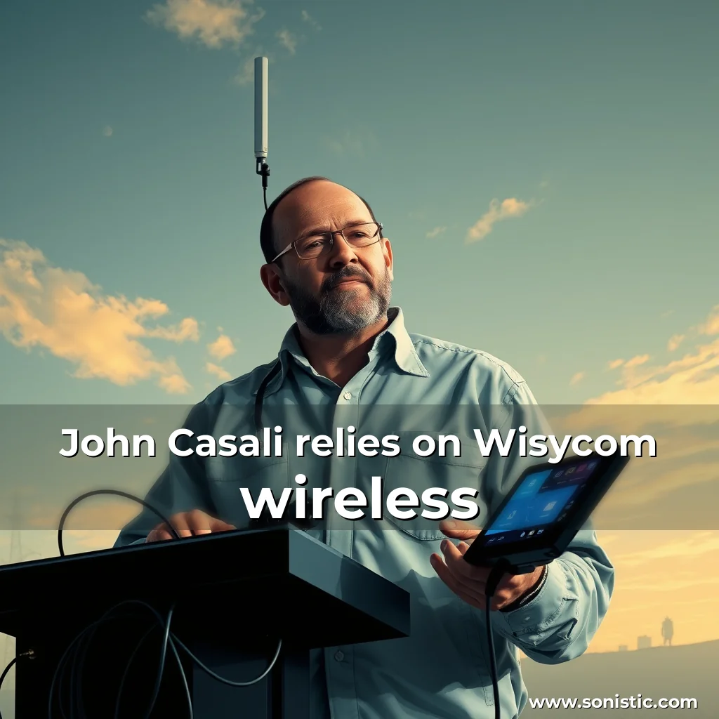 Read more about the article John Casali relies on Wisycom wireless