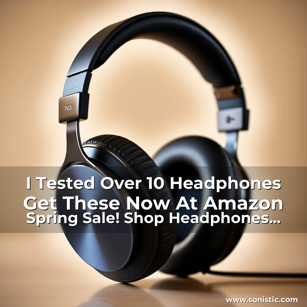 Read more about the article I Tested Over 10 Headphones Get These Now At Amazon Spring Sale! Shop Headphones At The Best Prices And Enjoy Free Shipping.