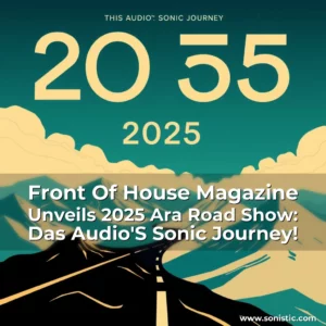 Read more about the article Front Of House Magazine Unveils 2025 Ara Road Show: Das Audio’S Sonic Journey!