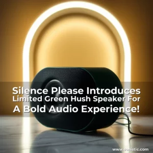 Read more about the article Silence Please Introduces Limited Green Hush Speaker For A Bold Audio Experience!